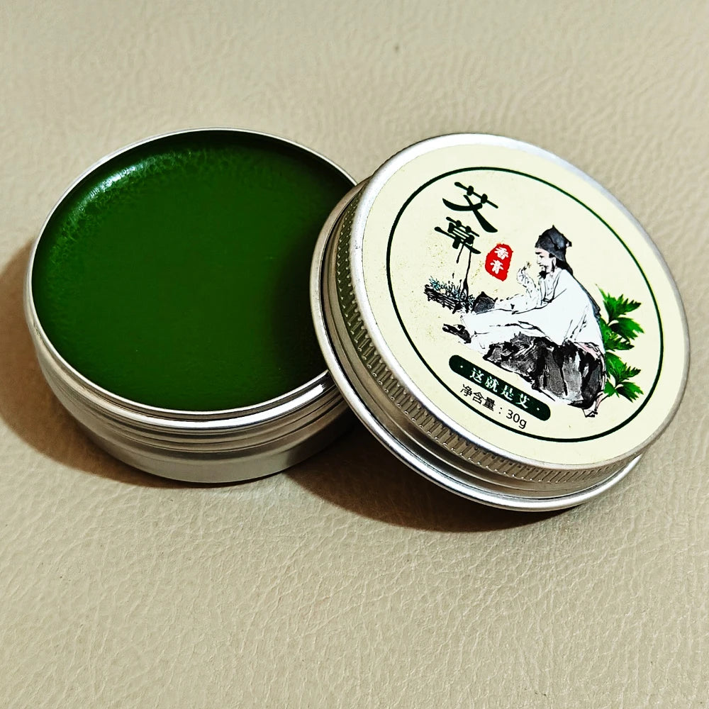 Baume - Huile et crème aromatique apaisante – effet frais et relaxant - absinthe Moxa crème baume 30g