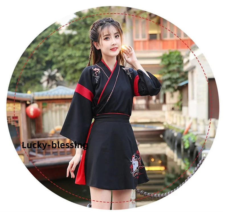 Costume kimono japonais pour femmes