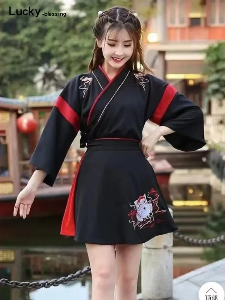 Costume kimono japonais pour femmes