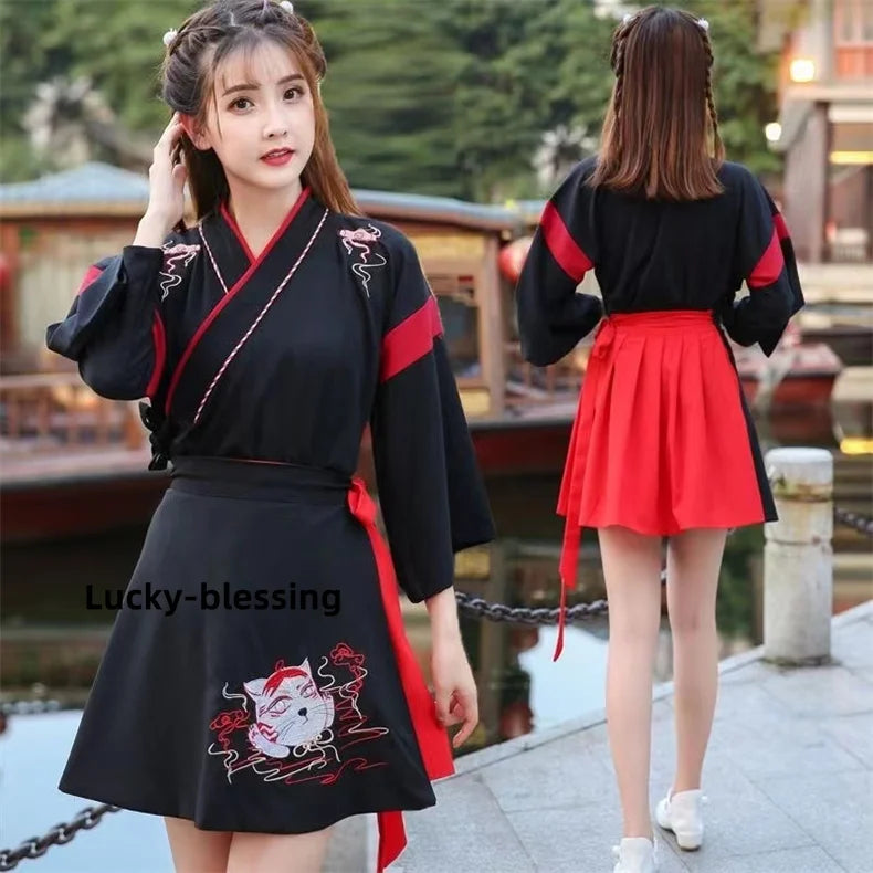 Costume kimono japonais pour femmes