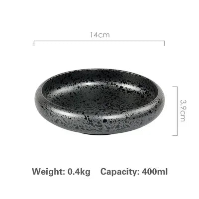 Assiette à sushi en céramique rétro créatifs - Tresors asiatiques