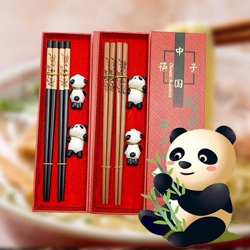 Baguettes d'apprentissage pour enfants - Tresors asiatiques