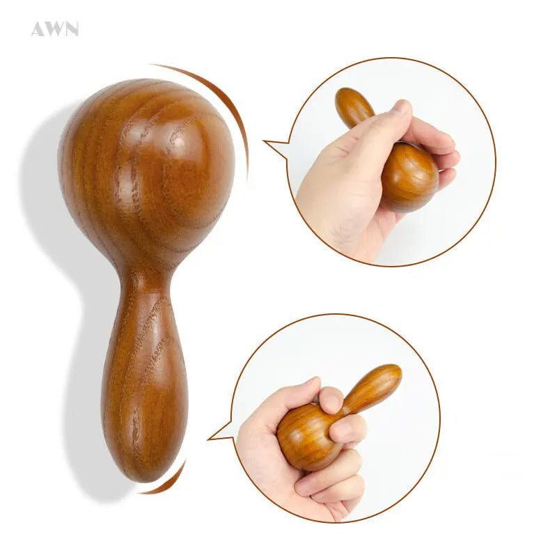 Bâton à boule ronde de thérapie naturelle thaïlandaise - Tresors asiatiques