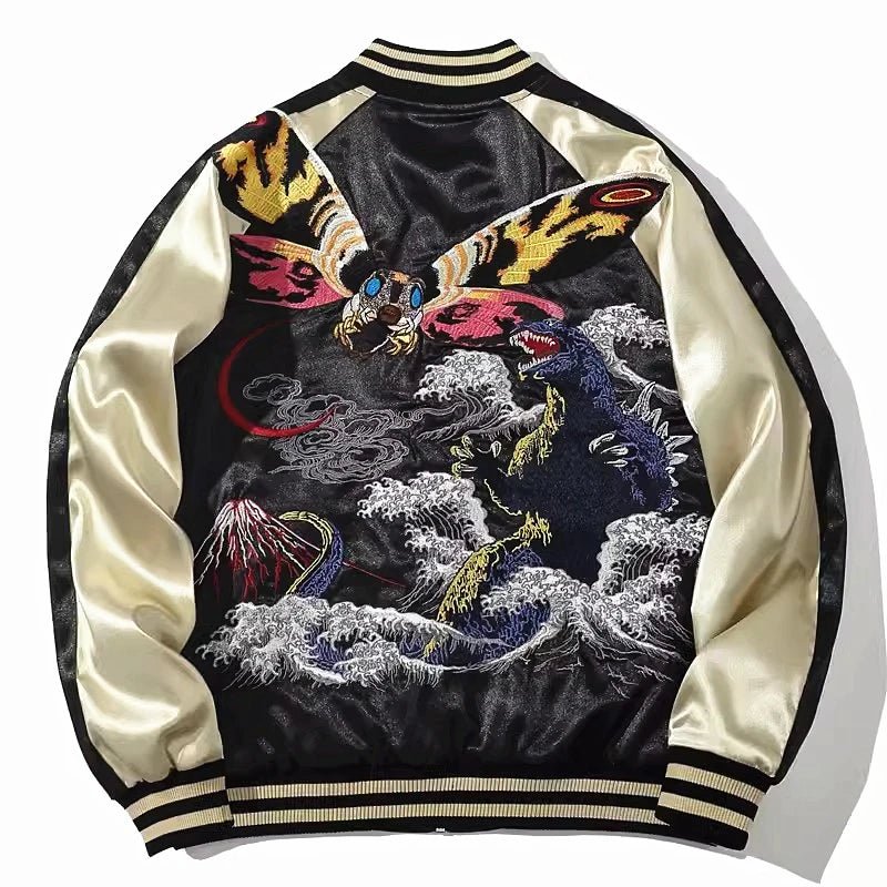Blouson aviateur japonais Sukajan pour hommes - Tresors asiatiques