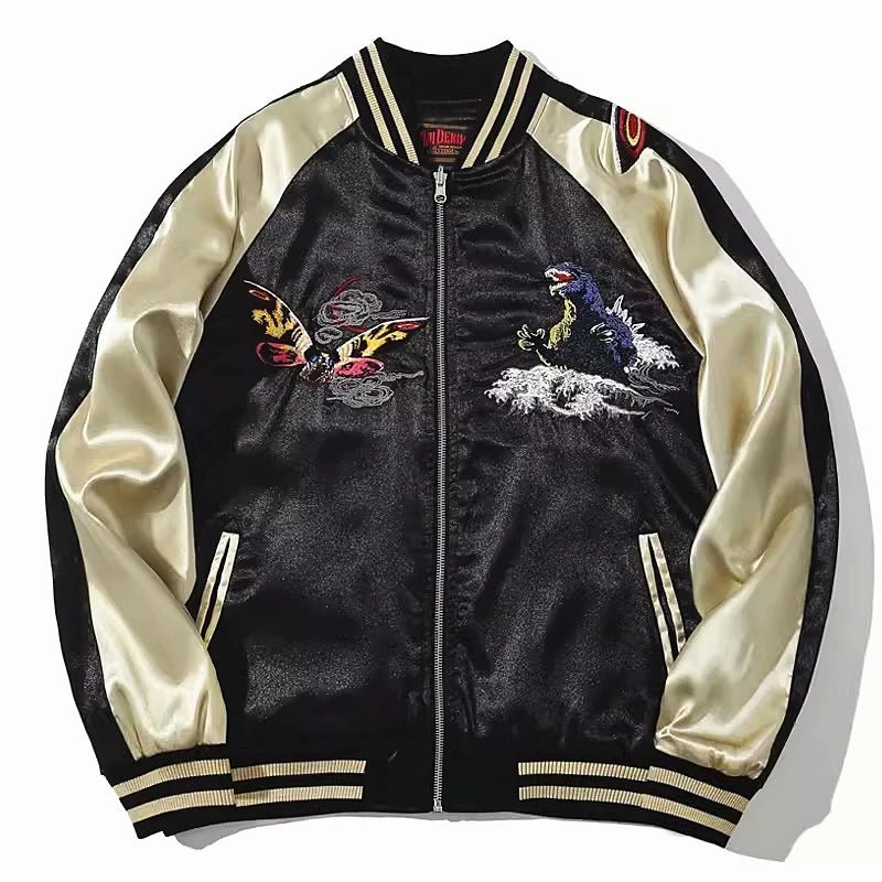 Blouson aviateur japonais Sukajan pour hommes - Tresors asiatiques