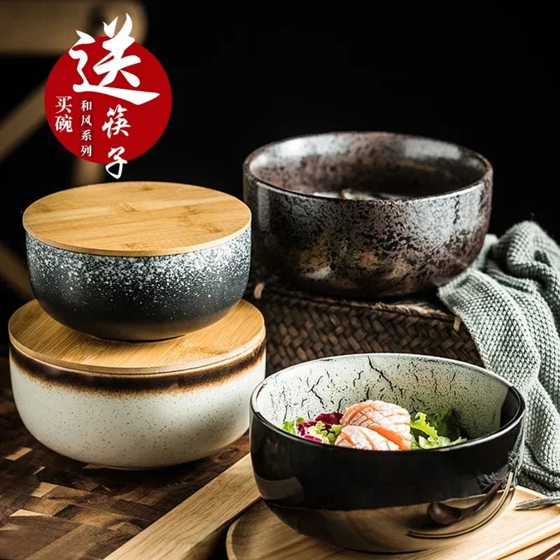 Bol à soupe en céramique Japonais - Tresors asiatiques