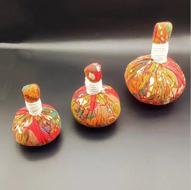 Boule thérapeutique avec huiles essentielles - Tresors asiatiques