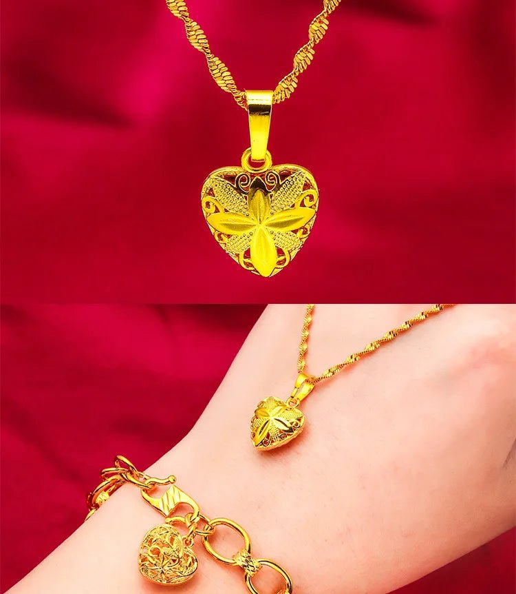 Bracelet d’amour vietnamien plaqué or - Tresors asiatiques