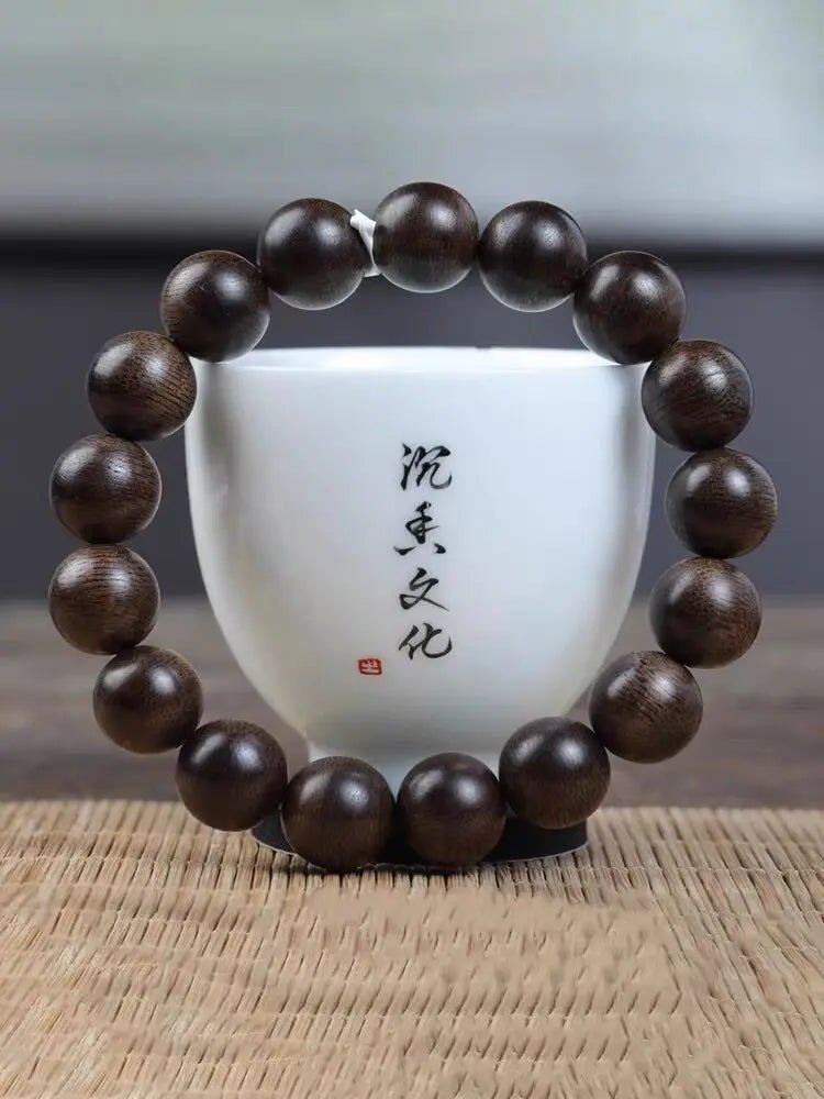 Bracelet en bois naturel du Vietnam - Tresors asiatiques