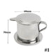 Cafetière filtrante vietnamienne en acier inoxydable - Tresors asiatiques