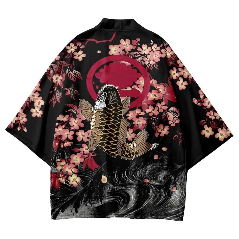 Cardigan japonais Yukata pour hommes et femmes - Tresors asiatiques