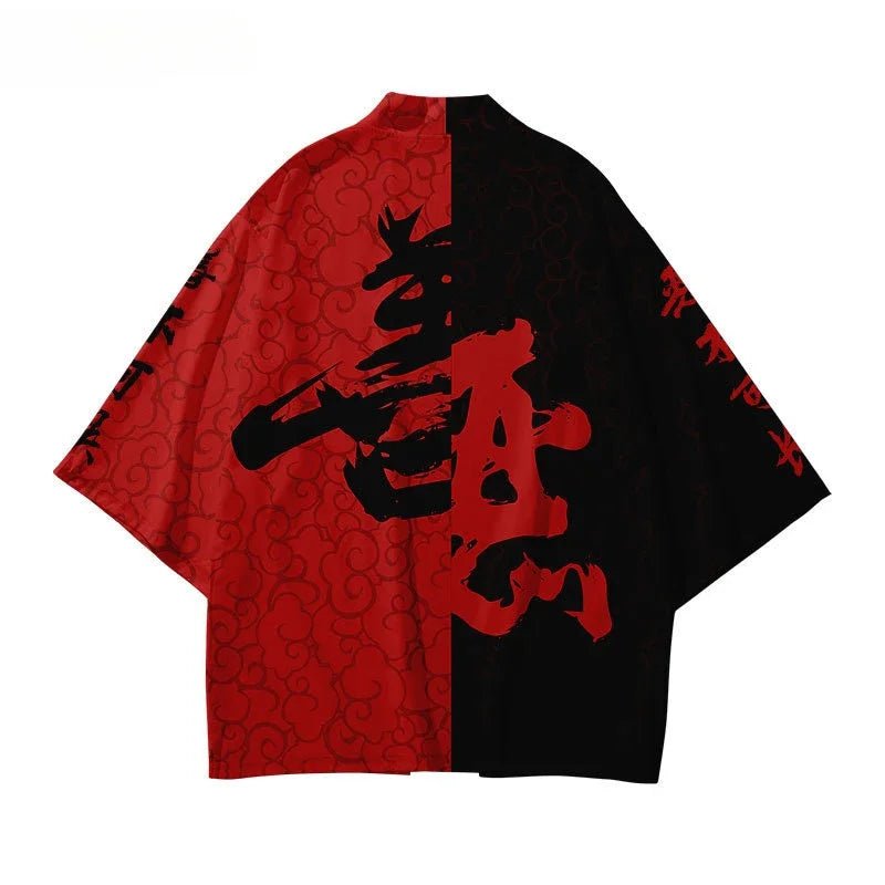 Cardigan streetwear japonais pour hommes et femmes - Tresors asiatiques