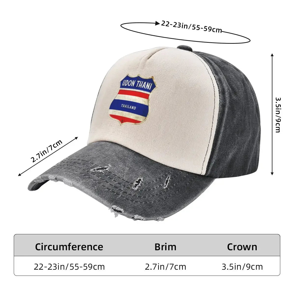 Casquette de baseball Udon Thani - Tresors asiatiques