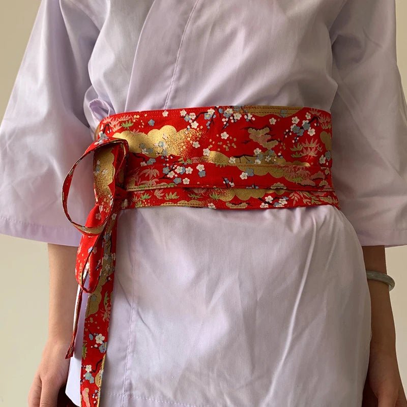 Ceinture de style japonais - Corset kimono rétro - Tresors asiatiques