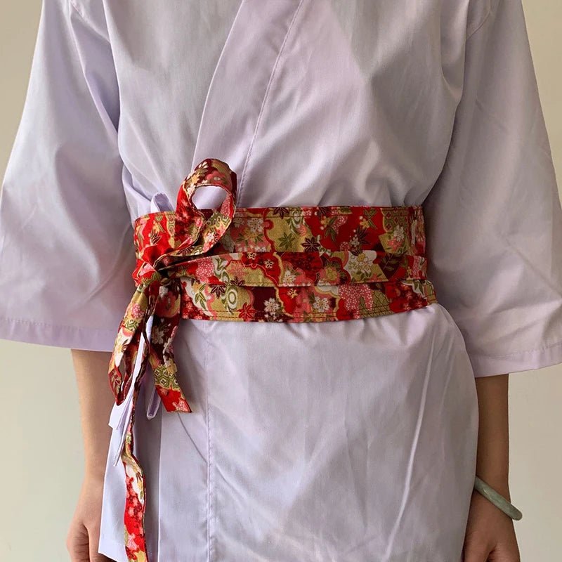 Ceinture de style japonais - Corset kimono rétro - Tresors asiatiques