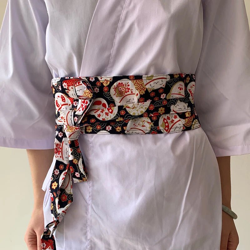 Ceinture de style japonais - Corset kimono rétro - Tresors asiatiques