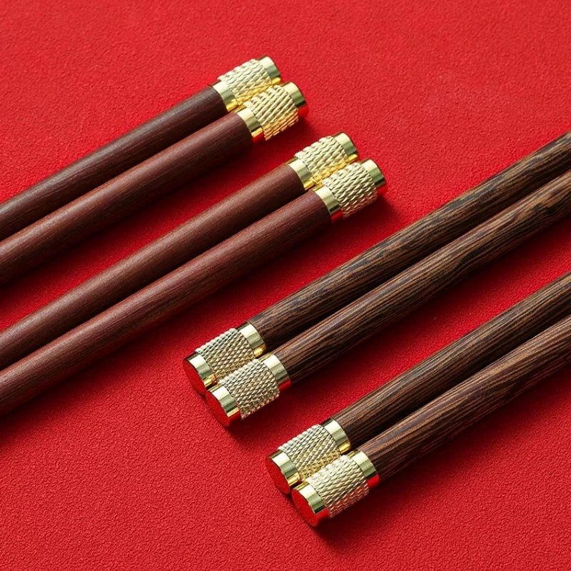 Coffret cadeau de 10 paires de Baguettes - Tresors asiatiques