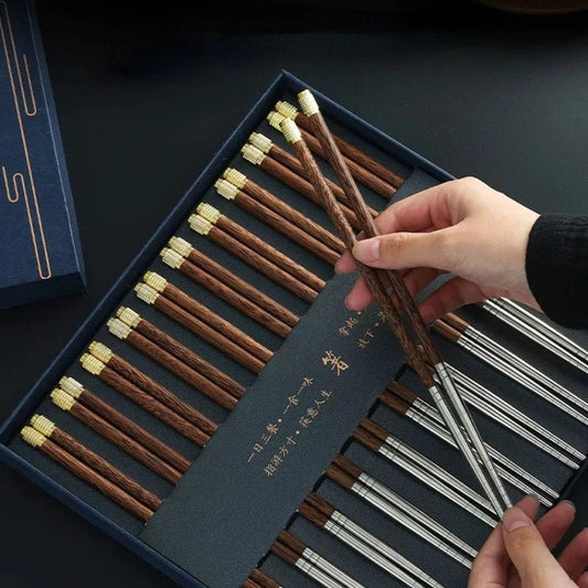 Coffret cadeau de 10 paires de Baguettes