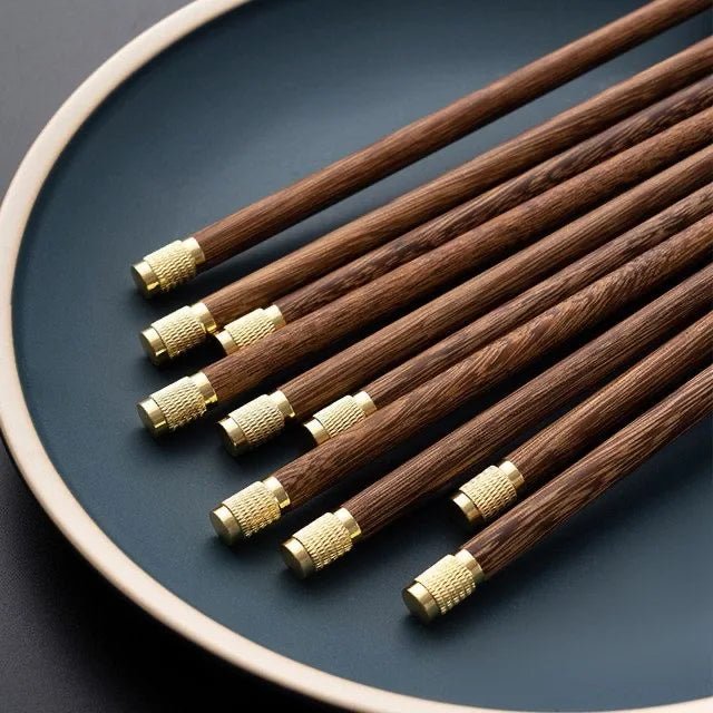 Coffret cadeau de 10 paires de Baguettes - Tresors asiatiques