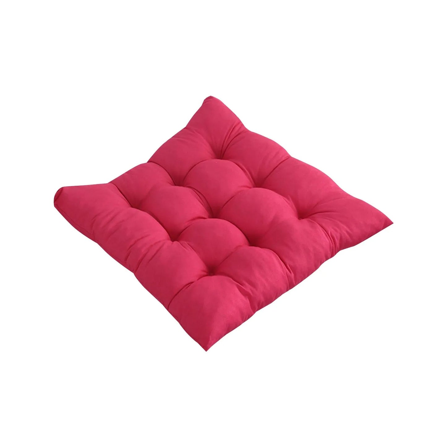 Coussin de Chaise en Polymères Carrés en Coton Doux et Rembourré - Tresors asiatiques