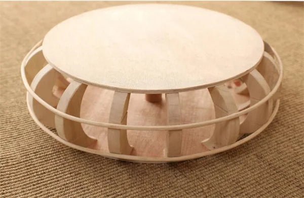 Coussin de méditation tissé à la main, en paille naturelle, Zabuton, Tatami, Pouf de Yoga, pour s'asseoir sur le sol - Tresors asiatiques