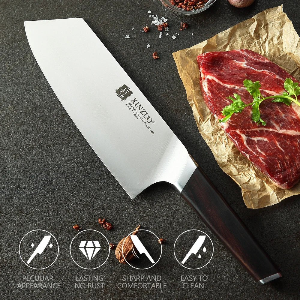 Couteau à trancher de cuisine 7.8 '' - Tresors asiatiques