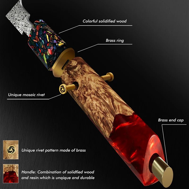 Couteau de Cuisine Japonais Bunka - Tresors asiatiques