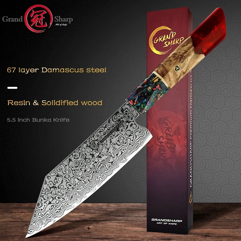 Couteau de Cuisine Japonais Bunka - Tresors asiatiques
