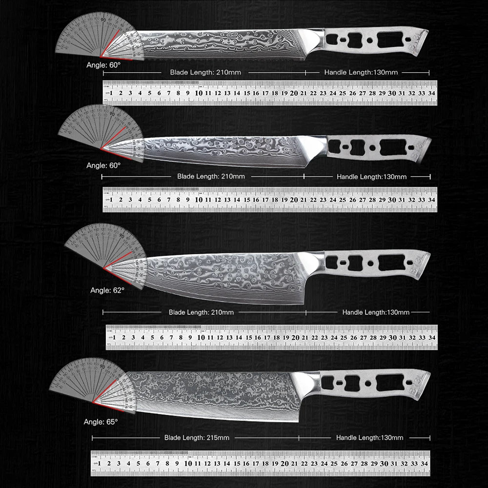 Couteau Japonais Damas VG10 - Tresors asiatiques