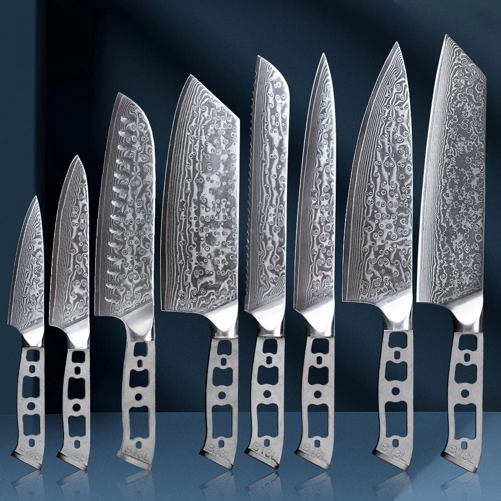 Couteau Japonais Damas VG10 - Tresors asiatiques