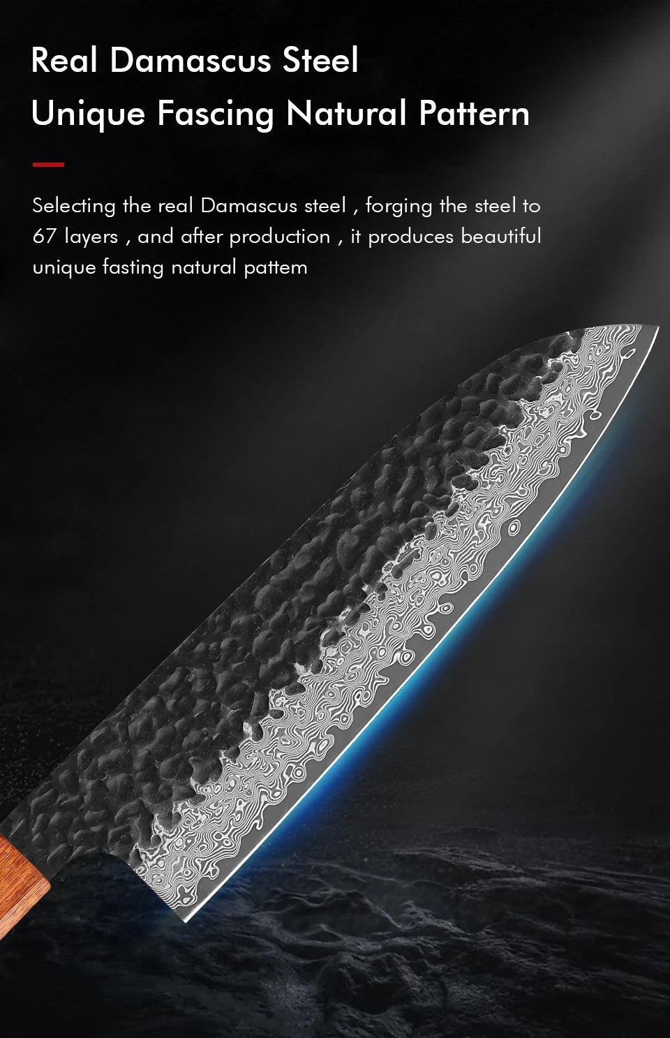 Couteau Santoku Japonais - Tresors asiatiques