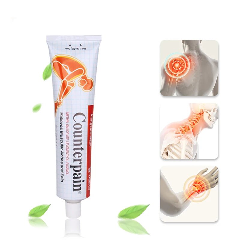Crème anti - douleur à base de plantes naturelles - Tresors asiatiques