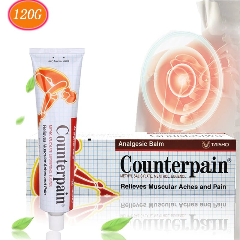 Crème anti - douleur à base de plantes naturelles - Tresors asiatiques