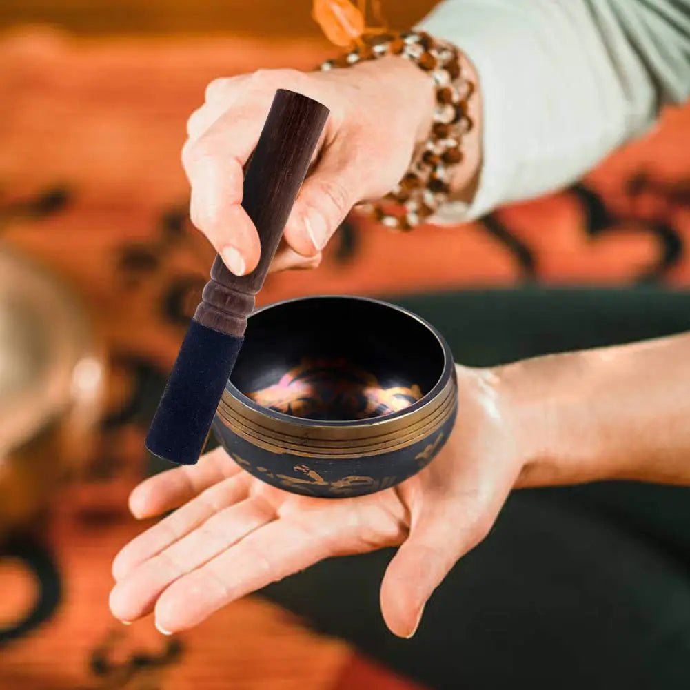 Ensemble de bols chantants tibétains Miwayer - Tresors asiatiques