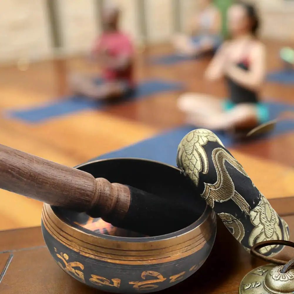 Ensemble de bols chantants tibétains Miwayer - Tresors asiatiques