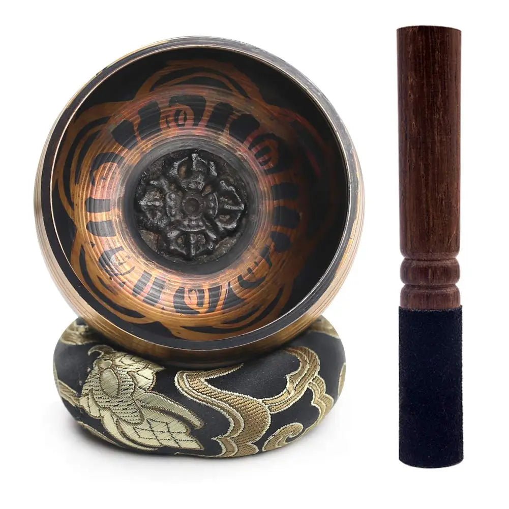 Ensemble de bols chantants tibétains Miwayer - Tresors asiatiques