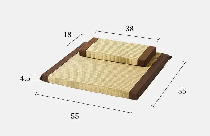 Ensemble de Coussins de Méditation en Polymères : Confort et Tradition - Tresors asiatiques