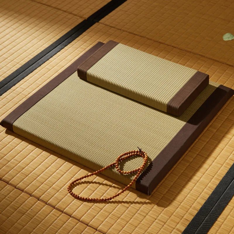 Ensemble de Coussins de Méditation en Polymères : Confort et Tradition - Tresors asiatiques