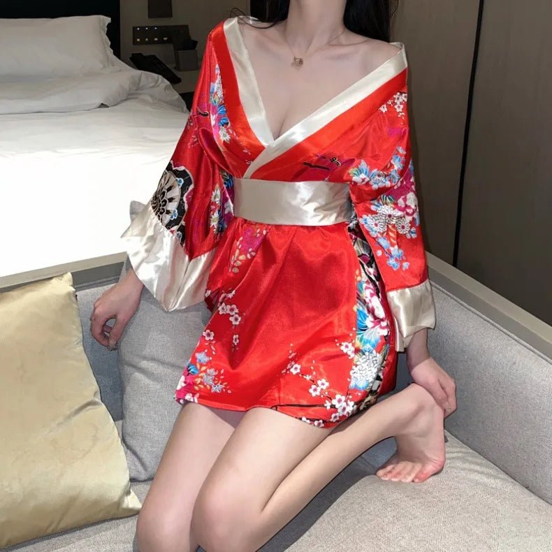 Ensemble de pyjama imprimé topless pour femmes - Tresors asiatiques