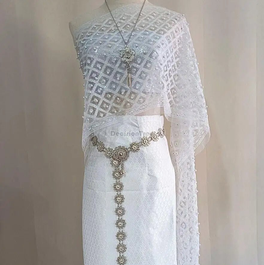 Ensemble de robe de danse vintage pour femmes thaïlandaises - Tresors asiatiques