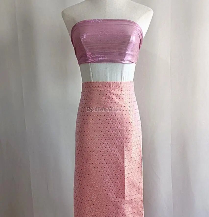 Ensemble de robe de danse vintage pour femmes thaïlandaises - Tresors asiatiques