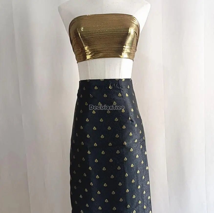 Ensemble de robe de danse vintage pour femmes thaïlandaises - Tresors asiatiques