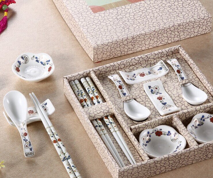 Ensemble de Vaisselle en Céramique Chinoise - Tresors asiatiques