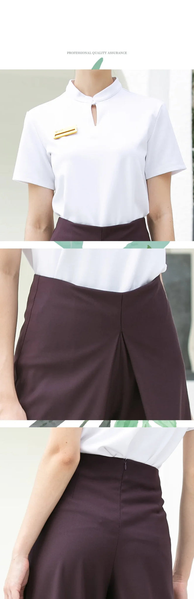 Ensemble haut et pantalon violet confortable pour femmes - Tresors asiatiques
