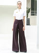 Ensemble haut et pantalon violet confortable pour femmes - Tresors asiatiques