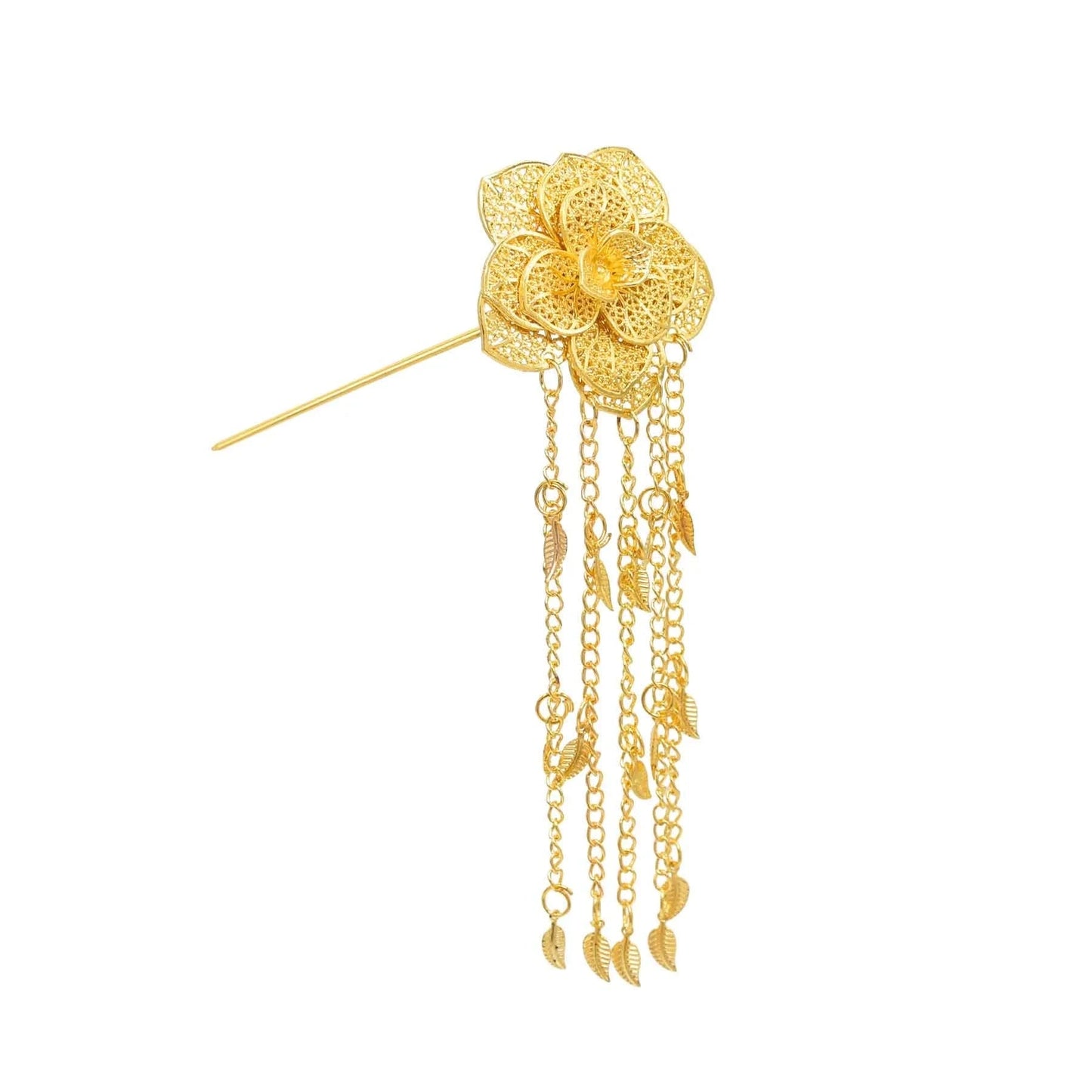 épingles à cheveux en métal vintage pour femmes - Tresors asiatiques