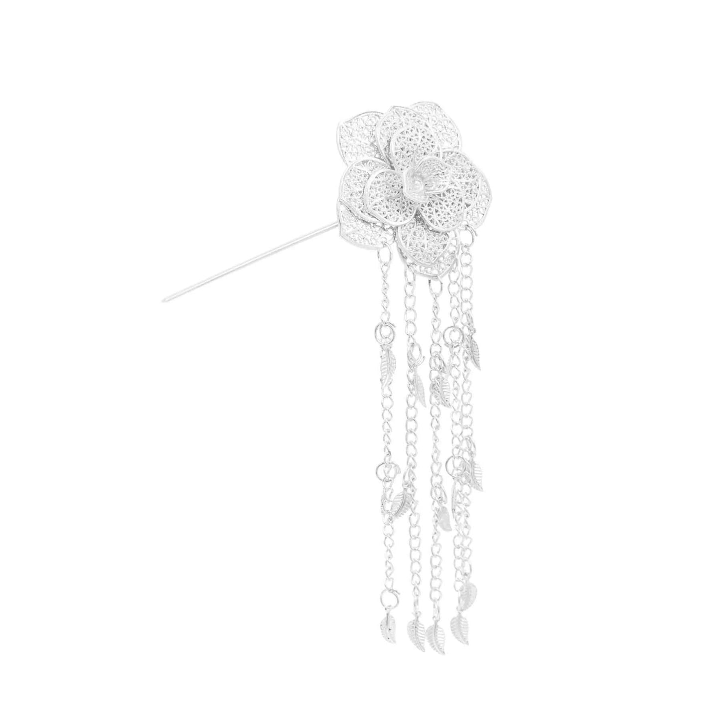 épingles à cheveux en métal vintage pour femmes - Tresors asiatiques