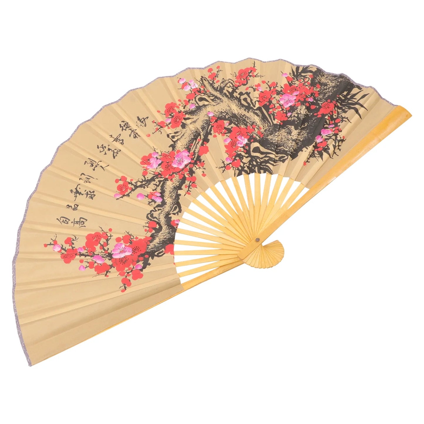 Éventail Mural Traditionnel Chinois et Japonais - Tresors asiatiques