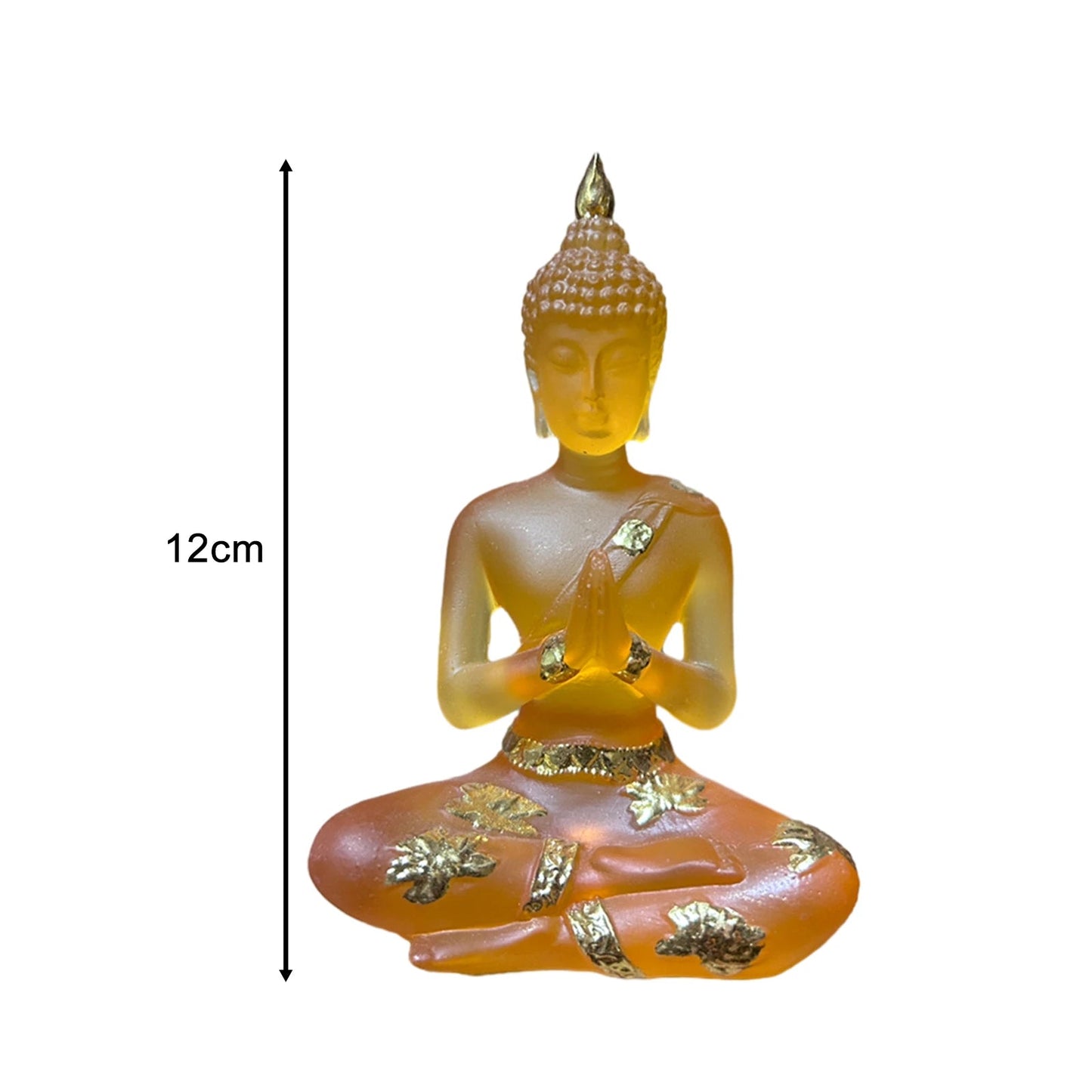 Figurine en résine de Bouddha en méditation - Tresors asiatiques