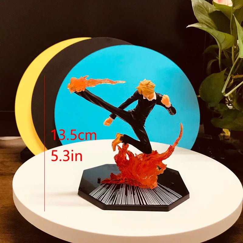 Figurines d'action One Piece Luffy, Portgas D. Ace et Roronoa Zoro - Tresors asiatiques